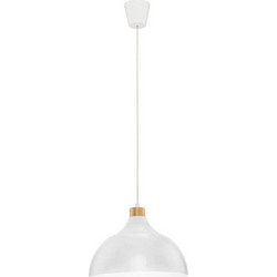TK Lighting Cap 2070 Κρεμαστό Φωτιστικό Οροφής E27 Λευκό