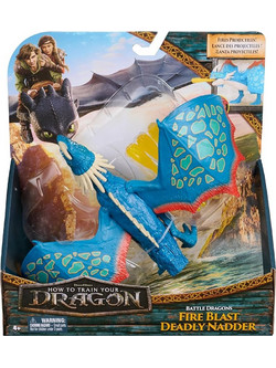 Spin Master How to Train Your Dragon Battle Dragons Fire Blast Deadly Nadder Φιγούρα Δράσης για 4+ Ετών