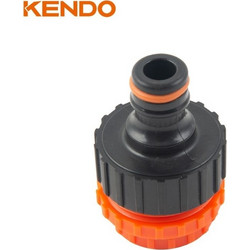 Kendo 60634 Ρακόρ Αντάπτορας Βρύσης 1" με Συστολή 3/4"-1/2"