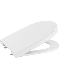 Roca Meridian Καπάκι Λεκάνης Οβάλ Πλαστικό Soft Close Λευκό A8012A200B