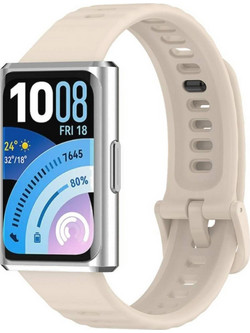 Techsuit W082 Λουράκι Σιλικόνης Cream (Huawei Band 11 / Band 11 Pro)