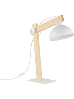 TK Lighting OSLO Φωτιστικό Γραφείου για Ντουί E27 σε Λευκό Χρώμα Κωδικός: 5347