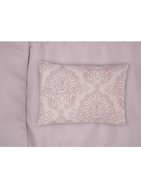 Μαξιλαροθήκη Εμπριμέ Άρτεμις 706 50X70 Light Purple 100% Cotton Dimcol