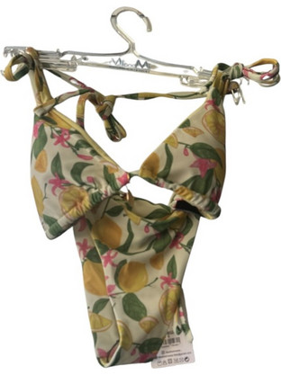 γυναικειο μαγιο σετ μπικινι 5282 swimwear mya ΚΙΤΡΙΝΟ