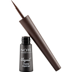 Note Elegant Matte Dipliner 02 Coffee Brown Πινέλο Eyeliner 2.5ml