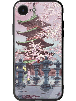 Θήκη Ukiyo-e - Cherry Blossom iPhone 17e Groove TPU (Tempered Glass και TPU)