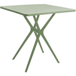 Τραπέζι εξωτερικού χώρου PP Nextdeco λαχανί UV protection Υ71x70x70εκ