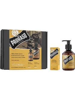 Proraso Wood & Spice Λάδι 30ml + Σαμπουάν για Γένια 200ml