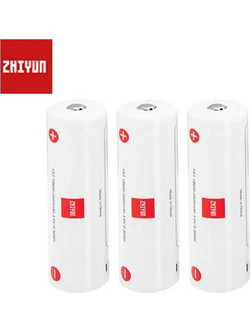 Zhiyun 18650 LithiumBattery 2600mAh For Crane 3Weebill SLabCrane 2S 3 PCS
