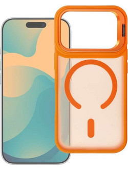 Forcell F-Protect Shadow Stand Premium - Θήκη για Apple iPhone 18 Pro / iPhone 17 Pro με Υποστήριξη MagSafe σε Πορτοκαλί Χρώμα