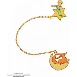 544724 ΜΕΤΑΛΛΙΚΟΣ ΣΕΛΙΔΟΔΕΙΚΤΗΣ THE LITTLE PRINCE THE FOX - THE PRINCE
