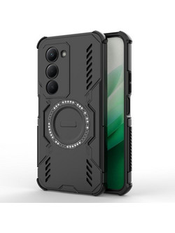 Θήκη Κινητού Θήκη Techsuit ArmorMag Αντικραδασμική (Armor - Shockproof ) με ενσωματωμένη Magsafe δαχτυλίδι για XIAOMI REDMI 15 4G (171) ΜΑΥΡΟ