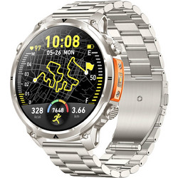 Smartwatch Microwear MK100 - Silver Steel