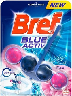 Bref Wc Block 50gr Blue Activ Floral