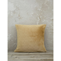 Διακοσμητική Μαξιλαροθήκη Jacquard 45x45 - Cosy Beige Μαξιλαροθήκη 45x45 Nima