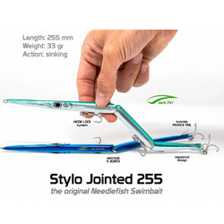 JACK FIN STYLO JOINTED 255