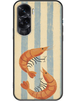 Θήκη Salt & Stripe Collection - The Tide Honor 90 Lite 5G Black TPU (Μαύρη Σιλικόνη)