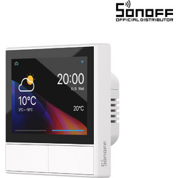 GloboStar(R) 80096 SONOFF NSPanel-EUW - Wi-Fi Smart Scene Wall Switch (86/EU Type) - Integrated HMI Touch Panel - Smart Controller & Gateway for All Smart Devises
