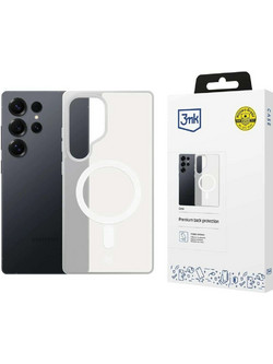 3mk Smoke MagCase Θήκη Samsung Galaxy S25 Ultra White-Translucent W-3SmoMgWhi-SGS25U-0