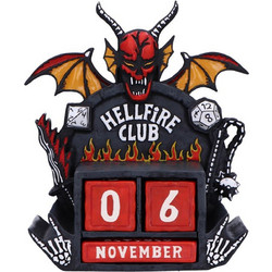 Nemesis Now: Stranger Things - Hellfire Club Perpetual Calendar (B7350C25)