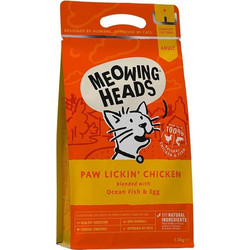 Meowing Heads Paw Lickin' Chicken 1.5kg