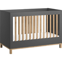 PoliHome Altitude Κούνια για Στρώμα 60x120cm Γκρι