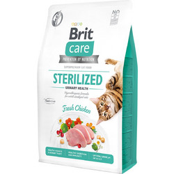 Brit Care Cat Sterilised Urinary Health with Fresh Chicken 2kg