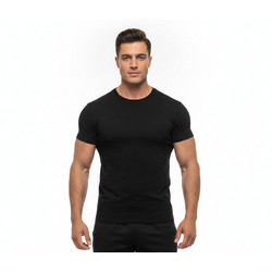 T-SHIRT OVERSIZED ONLY GOD Μαύρο 21145 (H&S)