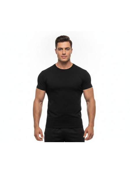 T-SHIRT OVERSIZED ONLY GOD Μαύρο 21145 (H&S)