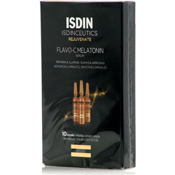 Isdin Isdinceutics Flavo-C Melatonin Αντιγηραντικό Serum Προσώπου για Ανάπλαση με Βιταμίνη C 10x2ml