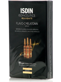 Isdin Isdinceutics Flavo-C Melatonin Αντιγηραντικό Serum Προσώπου για Ανάπλαση με Βιταμίνη C 10x2ml