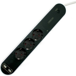 Aca Light ΠΟΛΥΜΠΡΙΖΟ WI-FI 3-ΘΕΣΕΩΝ 16A 250V 3680W 2 USB ΘΥΡΕΣ 2,4A 5V ΑΝΑ ΘΥΡΑ