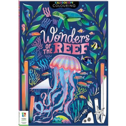 Kaleidoscope Colouring Book - Wonders of the Reef Βιβλίο Ζωγραφικής