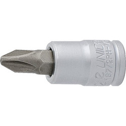 Unior 607893 Καρυδάκι για Βίδες Σταυρού (PH) 1/4" 187/2PH NO.2