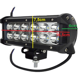 Προβολέας LED 36W δουλεύει από 12V έως καί 32V για βάρκες τρακτέρ φορτηγά αυτοκίνητα - OEM