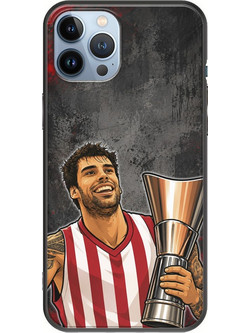 Θήκη Kings of Europe Legends - Saint George iPhone 12 Pro Black TPU (Μαύρη Σιλικόνη)