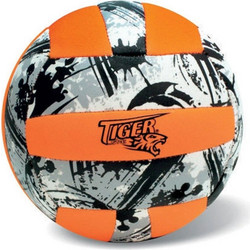 Star Toys Μπάλα Volley Νεοπρένιο Tiger Match Line Fluo Πορτοκαλί Size 1 44-768