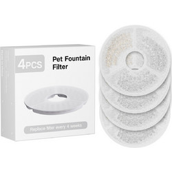 Pet Interest Ανταλλακτικά Φίλτρα 4τμχ για Συντριβάνι Led Light (05565-05566)