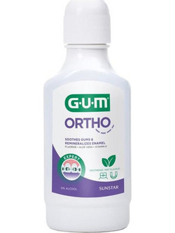 Gum 3090 Ortho Στοματικό Διάλυμα για Προστασία Ούλων Κατά της Πλάκας 300ml