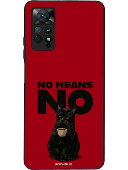 Sonique Men's Edition Θήκη με Σχέδιο «No Means No» (Xiaomi Redmi Note 11 Pro 4G/5G / Redmi Note 12 Pro 4G)