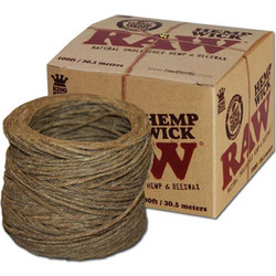 Raw Hemp Wick in a Bundle 30,5m