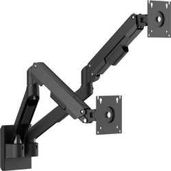 BRATECK επιτοίχια βάση για 2x οθόνες LDA113-114, 17-32" έως 9kg