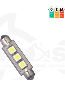 Ανταλλακτική Λάμπα Led 12V Θερμό Λευκό OEM 11.000.09