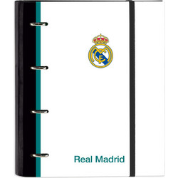 Safta: Real Madrid - A4 4 Rings Binder W/ 100 Sheets (512654666)