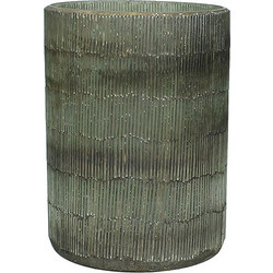 ZAROS ΚΗΡΟΠΗΓΙΟ ΓΥΑΛΙΝΟ MOSAIC ΓΚΡΙ 12X12X17 ΚΩΔΙΚΟΣ: WER-6588