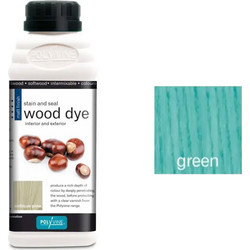 Polyvine Wax Finish Βερνίκι Επιφάνειας Ξύλου Νερού Satin Green 0.5lt