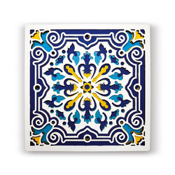 Splat Planet Ξύλινο Σετ Χειροτεχνίας Sicilian Tile Wood Art 25x25cm