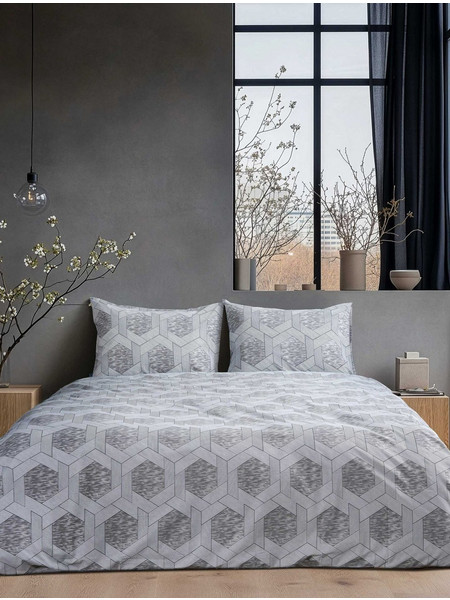 Σετ παπλωματοθήκη AYLA MADI υπέρδιπλη: 220 x 240 + 2 μαξιλαροθήκες 50 x 70 εκ