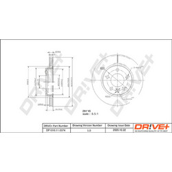 Dr!ve+ Δισκόπλακα - DP1010.11.0374