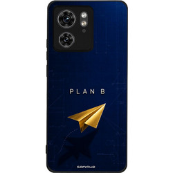 Sonique Men's Edition Θήκη με Σχέδιο «Plan B» (Motorola Edge 40 5G)